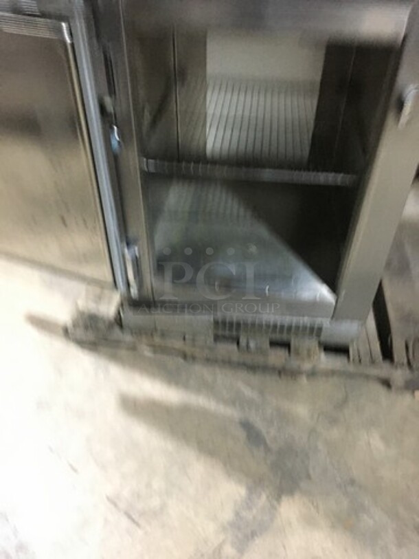 Traulsen Commercial Reach In Refrigerator! With 2 Half Doors! All Stainless Steel! Model RDT132WUT Serial 156310! 115V 1Phase! - Image 5 of 10