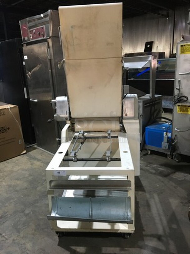 AMAZING! Seewer Rondo Commercial Reversible Dough Sheeter! Model SOLOD Serial 70022! Working!