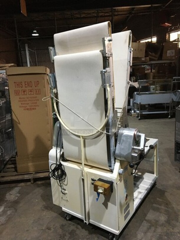 AMAZING! Seewer Rondo Commercial Reversible Dough Sheeter! Model SOLOD Serial 70022! Working! - Image 4 of 10