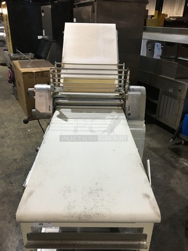 AMAZING! Seewer Rondo Commercial Reversible Dough Sheeter! Model SOLOD Serial 70022! Working! - Image 5 of 10