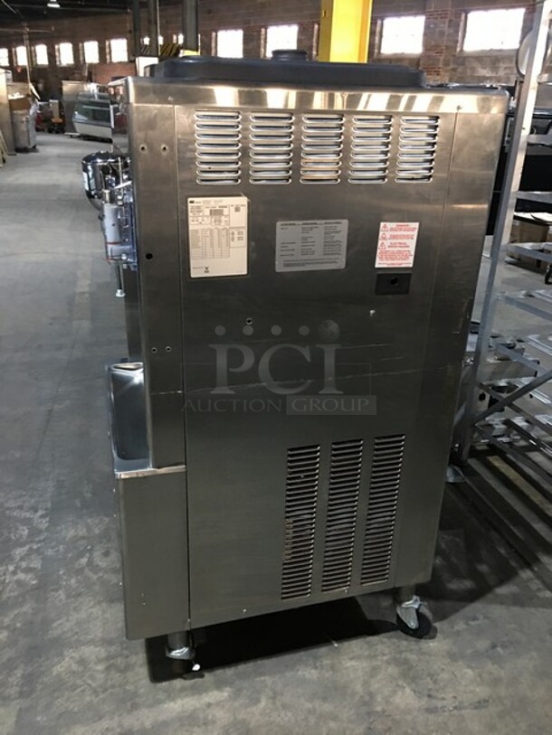 Taylor Commercial Floor Style 2 Flavor Frosty/Coolatta/Slushy Making Machine! With Milkshake Mixing Attachment! All Stainless Steel! Model 342D27 Serial M2085625! 208/230V 1Phase! On Commercial Casters! - Image 2 of 12