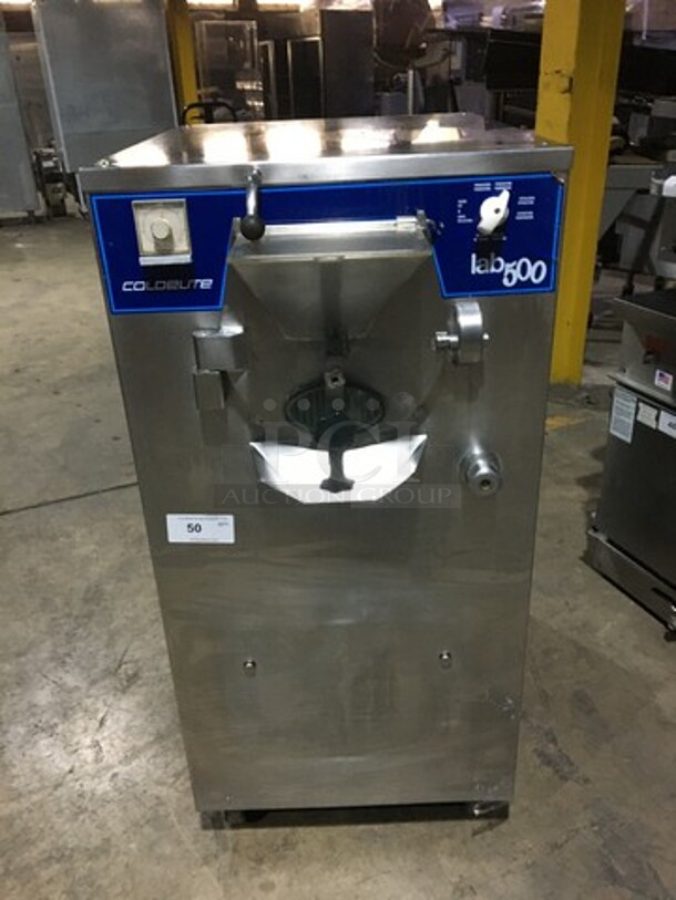 WOW! Coldelite/Carpigiani Commercial Batch Freezer! All Stainless Steel! Model LB500 Serial 398201! 208/230V 3Phase! On Commercial Casters! - Image 1 of 9