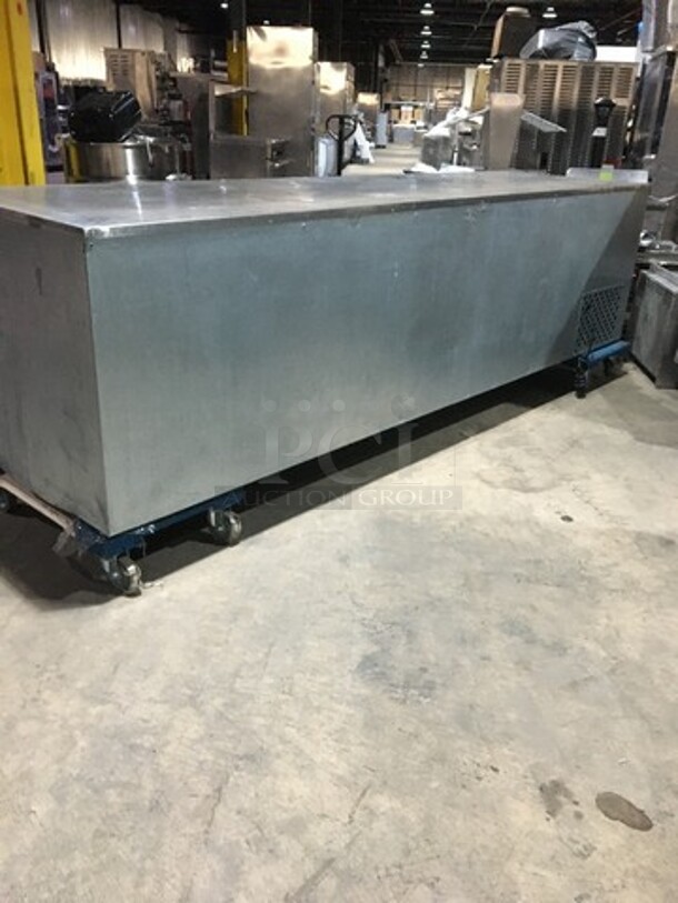 Leader Commercial 5 Door Lowboy/Worktop Cooler! All Stainless Steel! Model LB118SC Serial AA04C2042A! 115V 1Phase! - Image 4 of 8