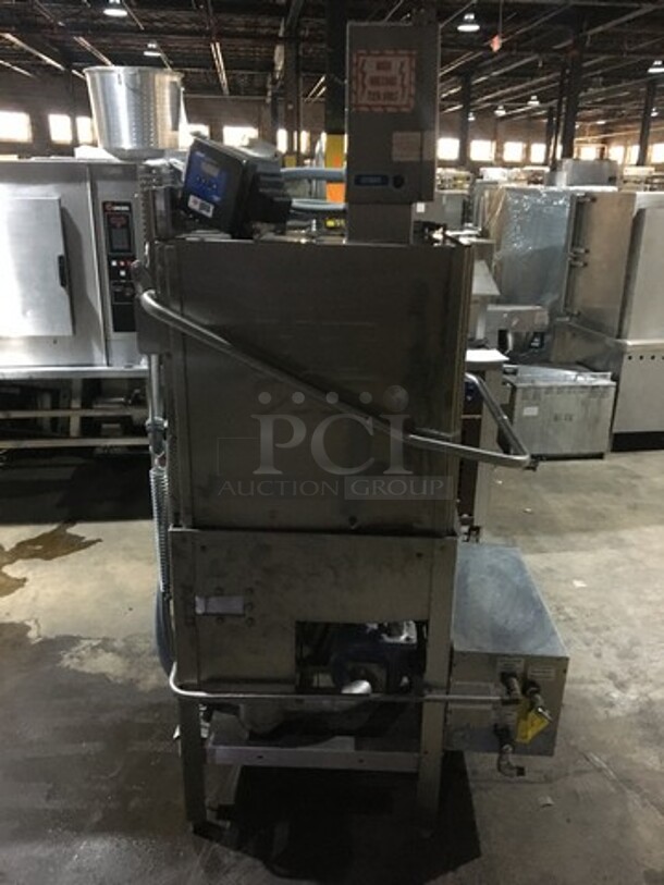 Nice! American Dish Service Heavy Duty Upright Pass Through Dishwasher! All Stainless Steel! Model HT25 Serial H2932! 208V 3Phase! - Image 3 of 12