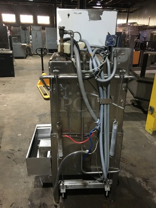 Nice! American Dish Service Heavy Duty Upright Pass Through Dishwasher! All Stainless Steel! Model HT25 Serial H2932! 208V 3Phase! - Image 4 of 12