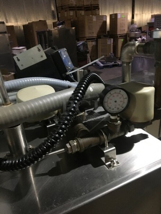 Nice! American Dish Service Heavy Duty Upright Pass Through Dishwasher! All Stainless Steel! Model HT25 Serial H2932! 208V 3Phase! - Image 10 of 12