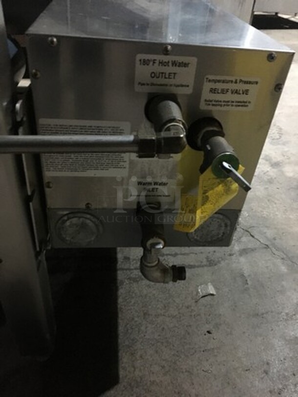 Nice! American Dish Service Heavy Duty Upright Pass Through Dishwasher! All Stainless Steel! Model HT25 Serial H2932! 208V 3Phase! - Image 12 of 12