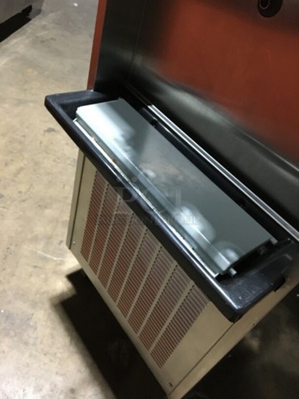 Wow! Late Model Electro Freeze 3 Handle Electric Powered Soft Serve Ice Cream/Yogurt Machine! All S.S. Body! Model SL500132 Serial B2S664! 208/230V 3Phase! On Commercial Casters! Working When Removed! - Image 7 of 10