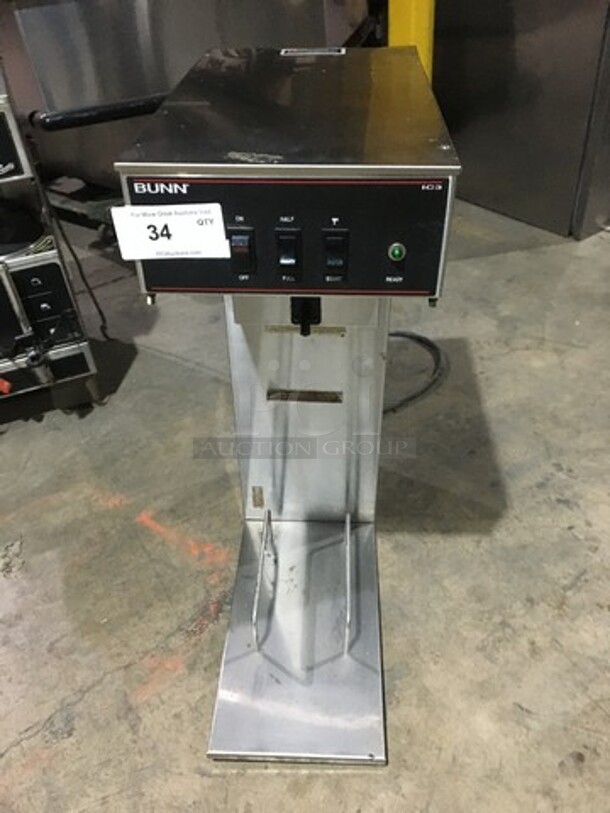 Bunn Commercial Countertop Iced Tea Machine! All Stainless Steel! Model IC3 Serial IC00009967! 120/208V 1Phase! - Image 1 of 9