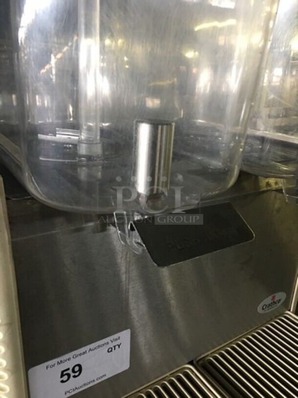 2013 Crathco Commercial Countertop Dual Hopper Beverage Machine! With Drip Tray! Model D254 Serial T243123! 115V! - Image 6 of 10