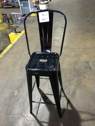 NICE! Modern Style Bar Height Dining Chair! 4 X Your Bid!