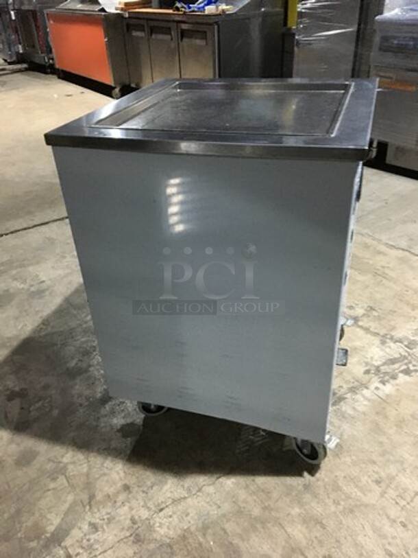 Nice! 2017 Late Model! Arctic Freeze Creamery Commercial Fry Ice Cream Machine! All Stainless Steel! Model ICM400! 110V! On Casters! Working When Removed! - Image 2 of 10