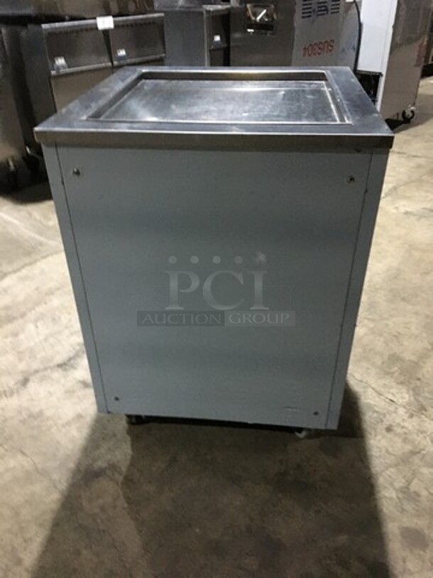 Nice! 2017 Late Model! Arctic Freeze Creamery Commercial Fry Ice Cream Machine! All Stainless Steel! Model ICM400! 110V! On Casters! Working When Removed! - Image 3 of 10
