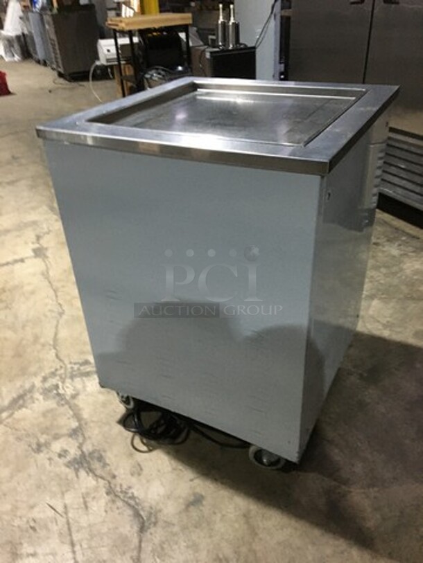 Nice! 2017 Late Model! Arctic Freeze Creamery Commercial Fry Ice Cream Machine! All Stainless Steel! Model ICM400! 110V! On Casters! Working When Removed! - Image 4 of 10