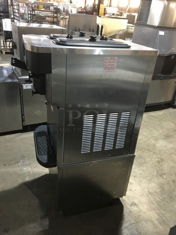Sweet! LATE MODEL! 2013 Taylor 3 Handle Ice Cream Machine! Model C72333 Serial M3027850! 208/230V 3Phase! On Commercial Casters! Working When Removed! - Image 2 of 11