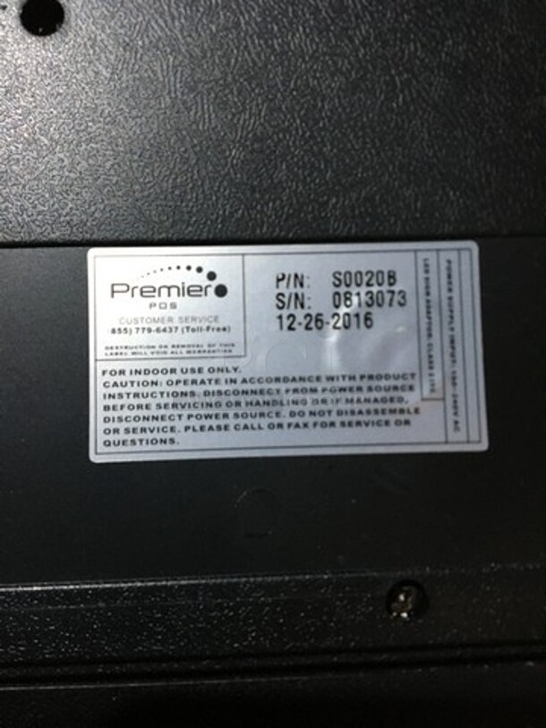 NICE! Premier LED "OPEN" Sign! With Programmable Digital Time! Works Great! - Image 5 of 8
