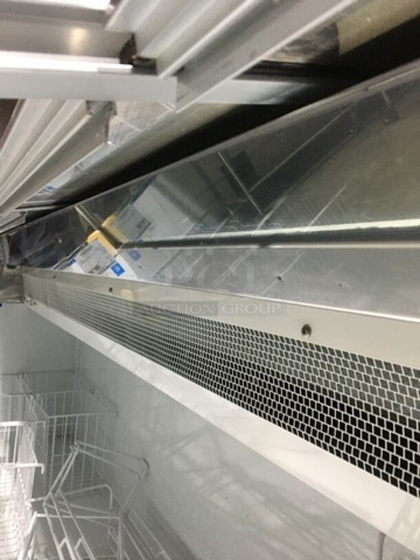 Hussmann Commercial Chest Freezer Merchandiser! With 4 Sliding Doors! With Poly Coated Baskets! Model LBN8 Serial 02D02204585! 115V! - Image 8 of 11