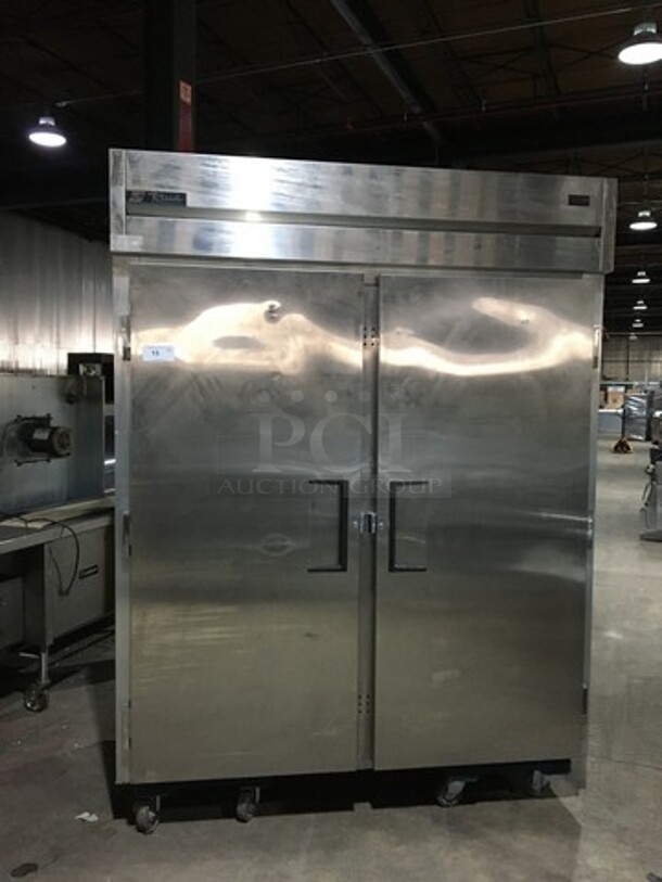 Amazing! 2012 True Commercial 2 Door Roll In Rack Freezer/Dough Retarder! All Stainless Steel! Model TG2FRI2S Serial 7309816! 115/208/230V 1Phase!