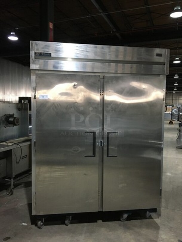 Amazing! 2012 True Commercial 2 Door Roll In Rack Freezer/Dough Retarder! All Stainless Steel! Model TG2FRI2S Serial 7309816! 115/208/230V 1Phase! - Image 1 of 9