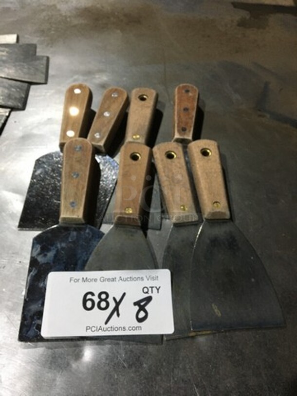 WOW! Grill Scrappers! 8 X Your Bid! - Image 1 of 4