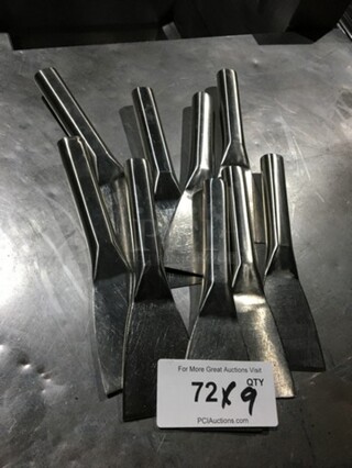 WOW! Grill Scrappers! 9 X Your Bid!