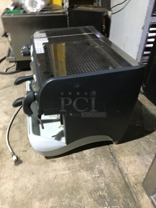 Rancilio Commercial Countertop Dual Espresso Machine! With Dual Steam Wands! Model EPOCAE2GR Serial 10236553! 230V! Working When Removed! - Image 3 of 11