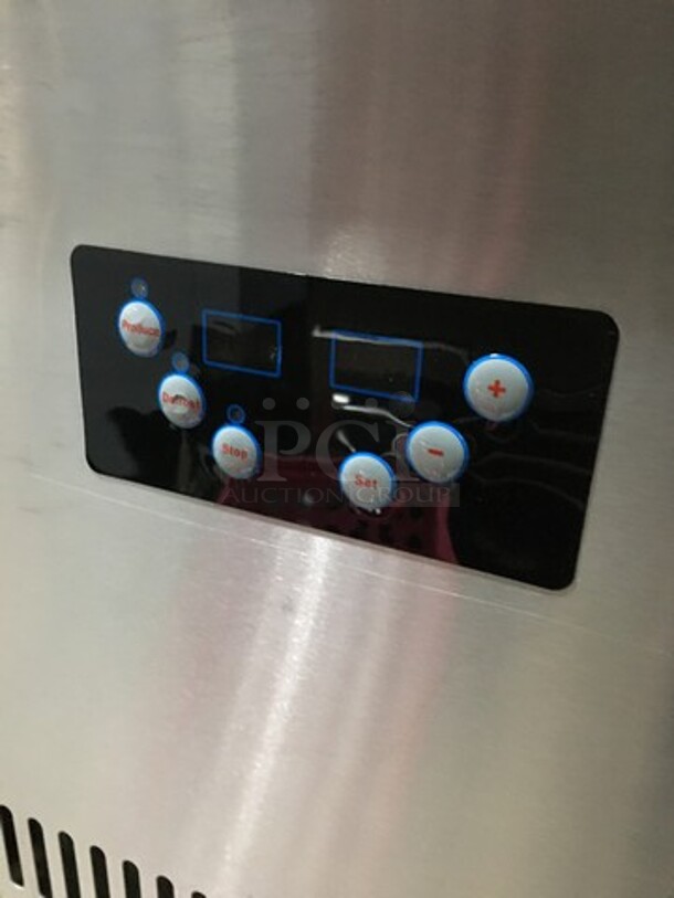 Sweet! 2017 Late Model! Arctic Freeze Creamery Commercial Fry Ice Cream Machine! All Stainless Steel! Model ICM400! 110V! On Casters! Working When Removed!  - Image 6 of 9
