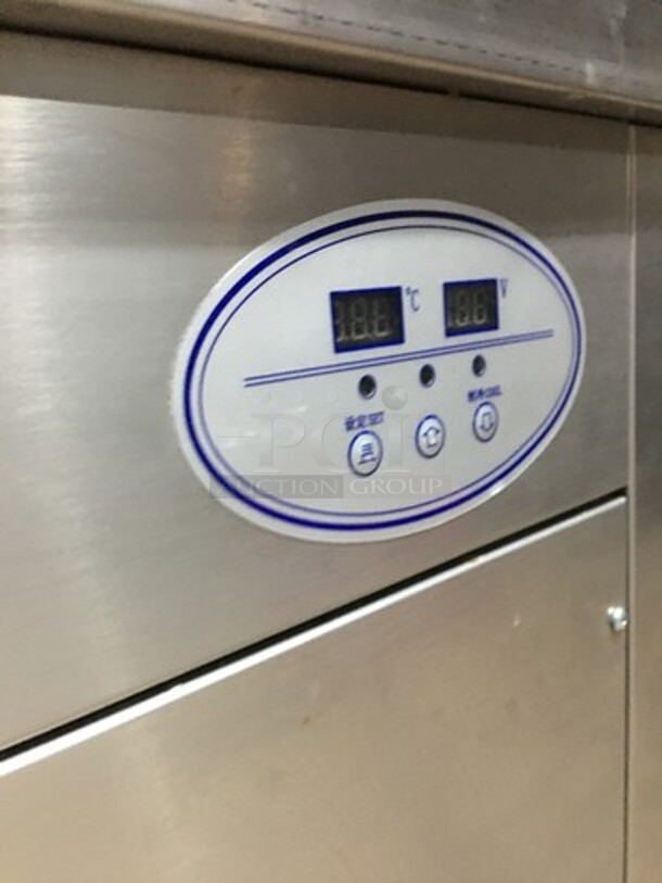 Arctic Freeze Creamery Commercial Fry Ice Cream Machine! All Stainless Steel! 110V 1 Phase! On Casters!  - Image 7 of 8