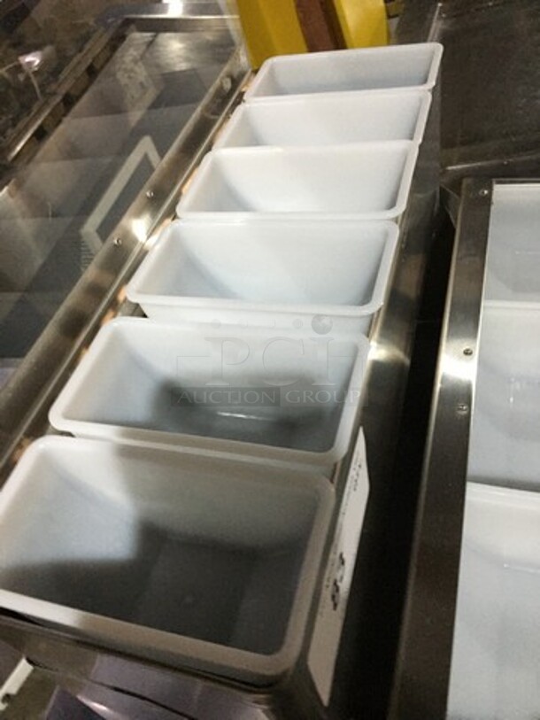 San Jamar Countertop Double Topping Holder! All Stainless Steel! - Image 7 of 8