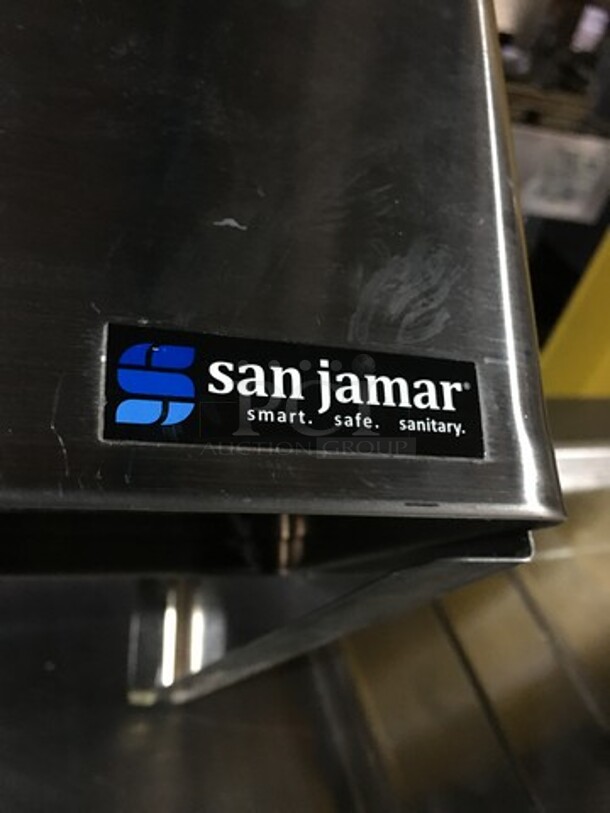 San Jamar Countertop Double Topping Holder! All Stainless Steel! - Image 8 of 8