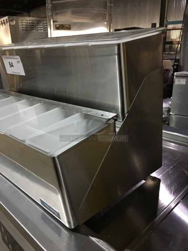 San Jamar Countertop Double Topping Holder! All Stainless Steel! - Image 2 of 7