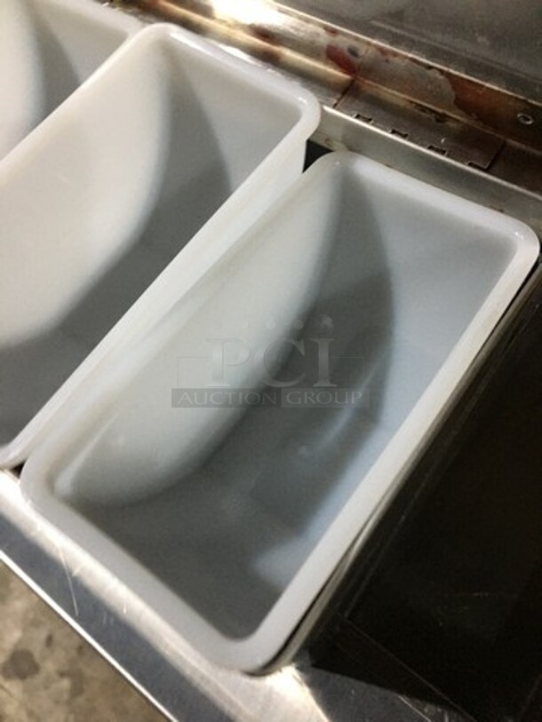 San Jamar Countertop Double Topping Holder! All Stainless Steel! - Image 7 of 7