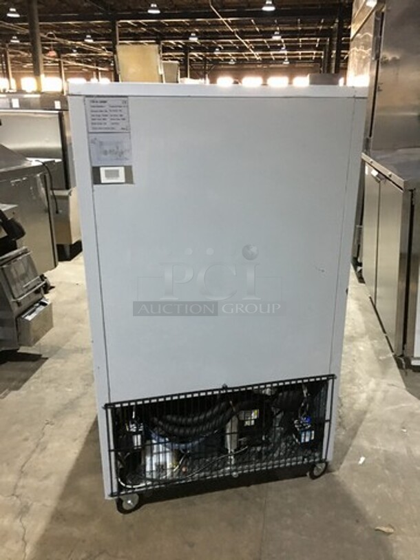 AMAZING! 2020 EVCO Commercial Single Door Blast Chiller! Model GN600BT! 110V! Working When Removed! - Image 3 of 10