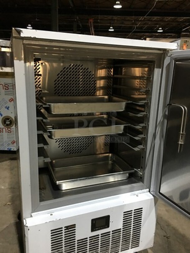 AMAZING! 2020 EVCO Commercial Single Door Blast Chiller! Model GN600BT! 110V! Working When Removed! - Image 6 of 10