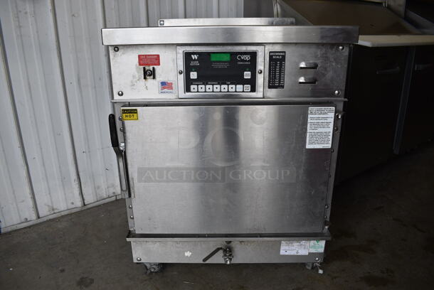 GREAT! 2017 Winston CVap Model CAC507GR Stainless Steel Commercial Single Door Undercounter Warming Holding Cabinet on Commercial Casters. 208 Volts, 1 Phase. 28x34x38 - Image 4 of 9