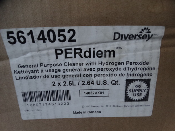 2 BRAND NEW IN BOX! Diversey PERdiem General Purpose Cleaner Bottles. 5x5x9. 2 Times Your Bid! - Image 6 of 6