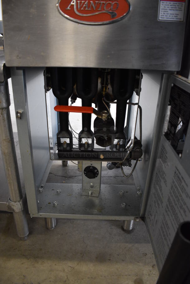 GREAT! 2018 Avantco Model FF300-N Stainless Steel Commercial Natural Gas Powered Deep Fat Fryer. 90,000 BTU. 15.5x30x46 - Image 6 of 7