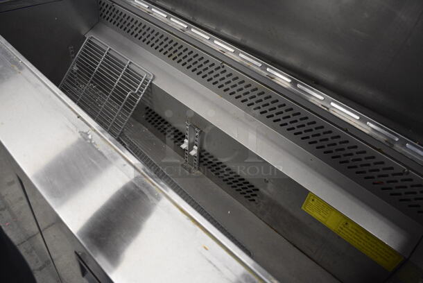 NICE! Titan Model XTSU60 Stainless Steel Commercial Sandwich Salad Prep Table Bain Marie Mega Top on Commercial Casters. 115 Volts, 1 Phase. 62x30x45. Tested and Powers On But Does Not Get Cold - Image 6 of 10