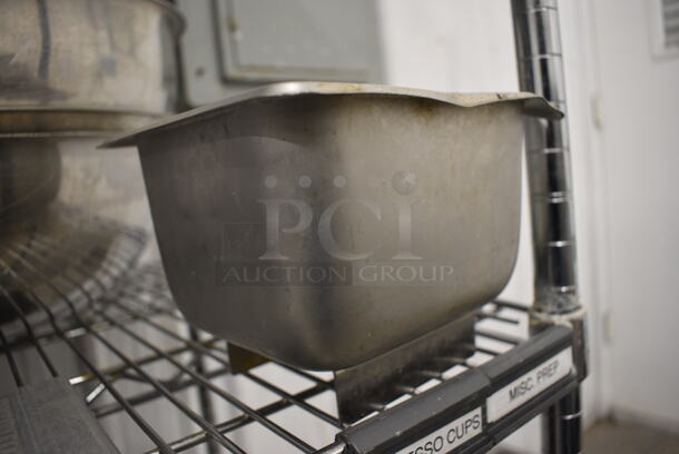 Stainless Steel Knockbox. Missing Bar. 7.5x6.5x5 - Image 3 of 3