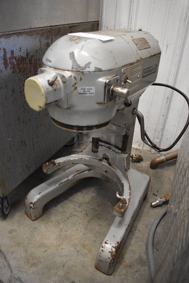 GREAT! Hobart Model A 120 Metal Commercial Countertop 12 Quart Planetary Mixer. Goes GREAT w/ Item 4! 115 Volts, 1 Phase. 15x19x27. Tested and Does Not Power On - Image 1 of 5
