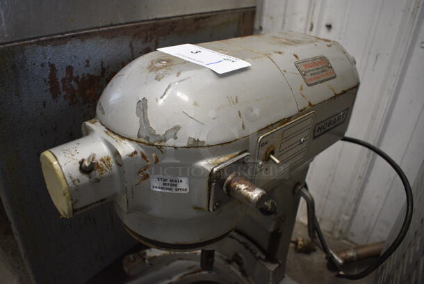 GREAT! Hobart Model A 120 Metal Commercial Countertop 12 Quart Planetary Mixer. Goes GREAT w/ Item 4! 115 Volts, 1 Phase. 15x19x27. Tested and Does Not Power On - Image 2 of 5