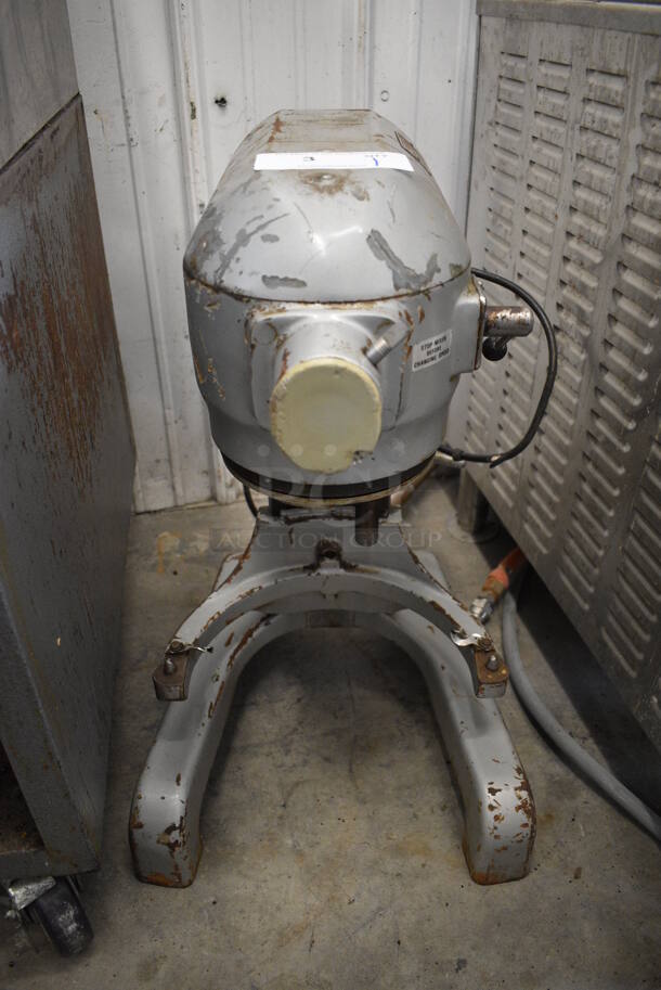 GREAT! Hobart Model A 120 Metal Commercial Countertop 12 Quart Planetary Mixer. Goes GREAT w/ Item 4! 115 Volts, 1 Phase. 15x19x27. Tested and Does Not Power On - Image 3 of 5