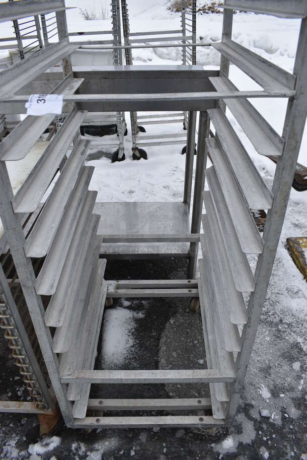 Metal Commercial Pan Transport Rack on Commercial Casters. 20.5x26x69 - Image 3 of 3
