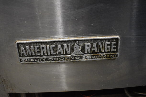 American Range Stainless Steel Commercial Floor Style Gas Powered 6 Burner Range w/ Oven. 36x30x34 - Image 7 of 7