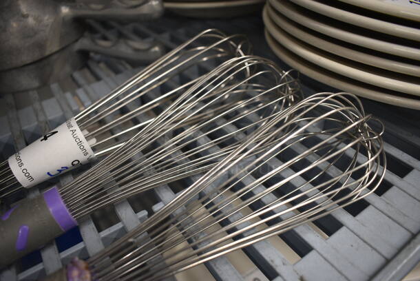 3 Metal Whisks. 12", 14". 3 Times Your Bid! - Image 3 of 3