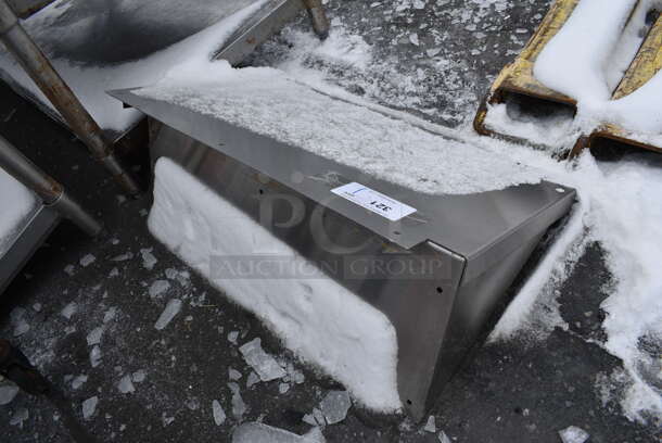 Metal Shelf. 30x16x10 - Image 2 of 2