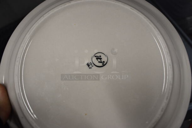 16 White Ceramic Plates. 7x7x1. 16 Times Your Bid! - Image 3 of 3