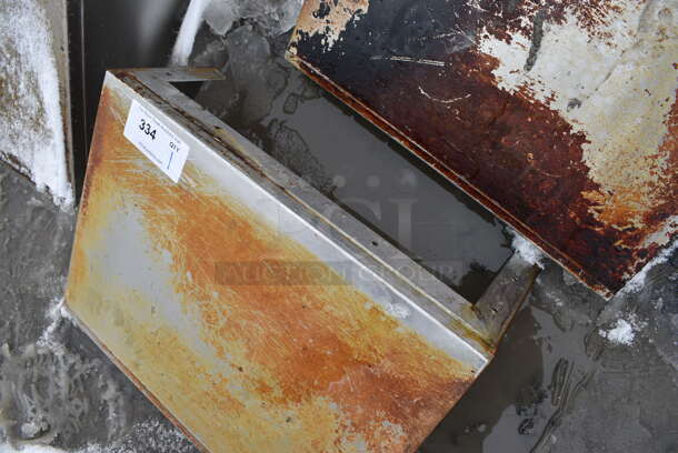 Metal Shelf. 21x16x12 - Image 3 of 3