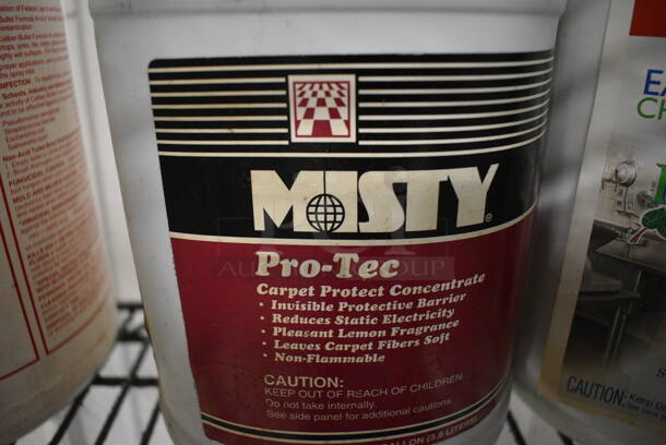 6 Various Jugs of Cleaner; Neutro Air Odor Neutralizer, Odo Ban Germ Disinfectant, MIRx 60 Super Strength Foul Odor Eliminator, Misty Pro Tec Carpet Protect Concentrate, Commercial Scrubbable Floor Finish and Odo Ban Grease Kitchen Floor and Wall Degreaser. 6x6x12. 6 Times Your Bid! - Image 5 of 7