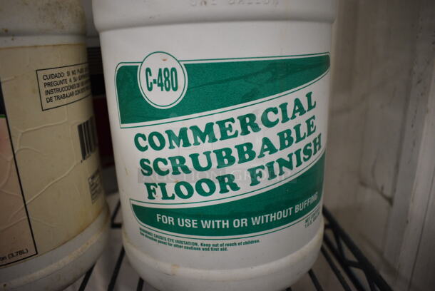 6 Various Jugs of Cleaner; Neutro Air Odor Neutralizer, Odo Ban Germ Disinfectant, MIRx 60 Super Strength Foul Odor Eliminator, Misty Pro Tec Carpet Protect Concentrate, Commercial Scrubbable Floor Finish and Odo Ban Grease Kitchen Floor and Wall Degreaser. 6x6x12. 6 Times Your Bid! - Image 7 of 7